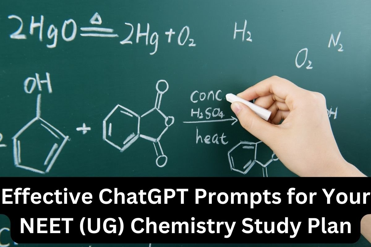 Effective ChatGPT Prompts for Your NEET (UG) Chemistry Study Plan feature: Chemistry backgrounds